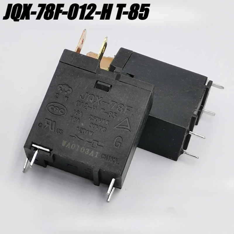 （Brand-new）1pcs/lot 100% original genuine relay:JQX-78F 012-H T-85 12V 16A 4pins residential water heaters Microwave oven relays