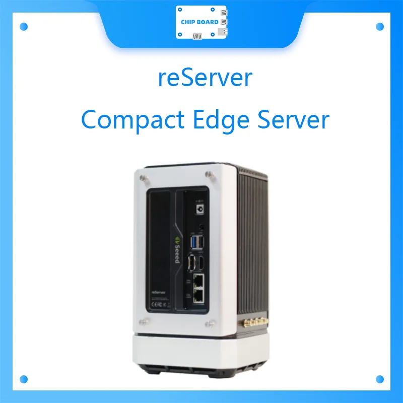 

seeed reServer - Compact Edge Server powered by 11th Gen Intel Core i3 1115G4 (8G+256SSD/W)