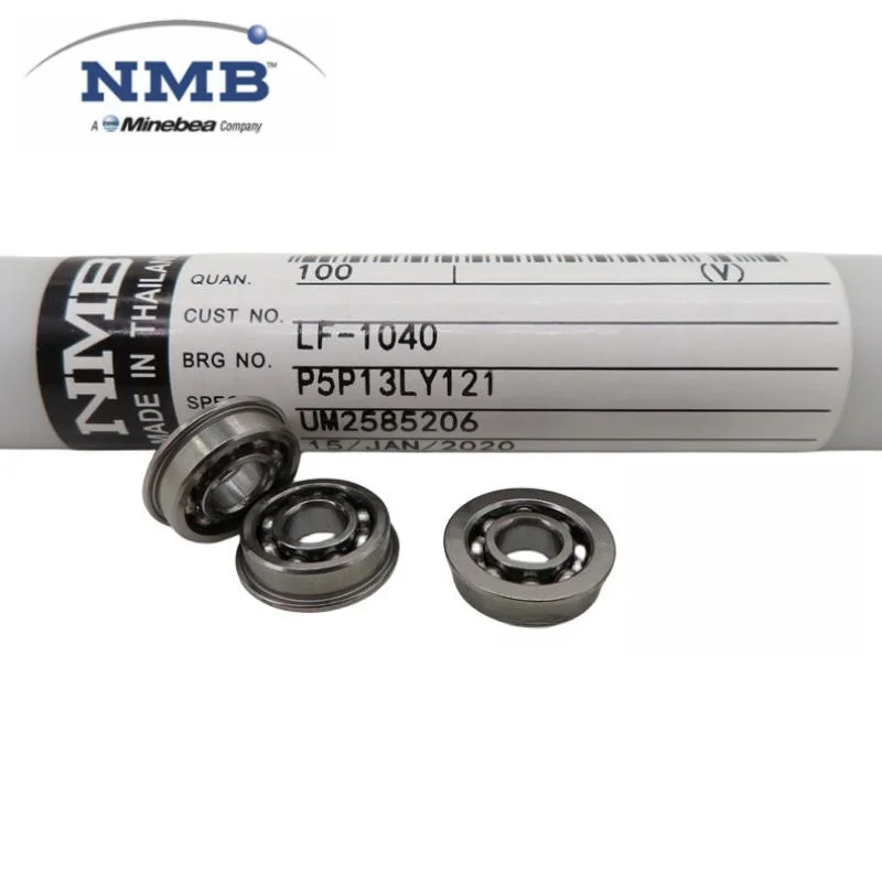 20 Stück Original NMB offenes Flanschlager LF-1040 4*10*3 mm MF104 Miniatur-Flanschkugellager 1040 4x10x3 mm – Detail 3