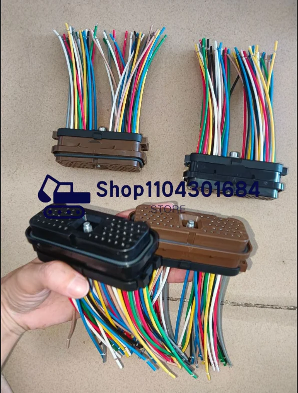 

153-2620 153-2630 Computer Board Controller Connectors Plugs For Caterpilla E320D