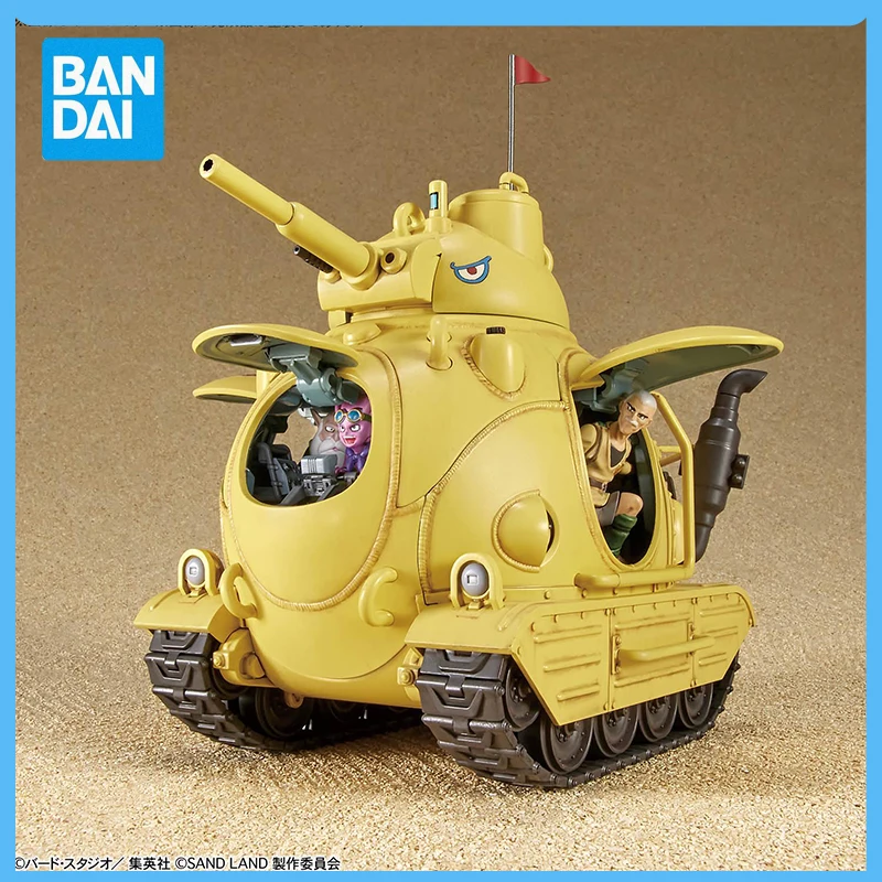 Original BANDAI Royal Army Tank Corps No.104 Sand Land Thief Rao Beelzebub Figurine PVC Action Figures Model Toy Toys For Boys