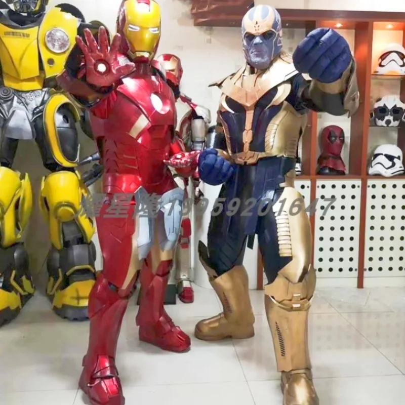 New Iron Man Marvel Adult Children Wear Iron Man Real People Wear Clothing Props Armor Armor Cosplay Anime Birthday Gift