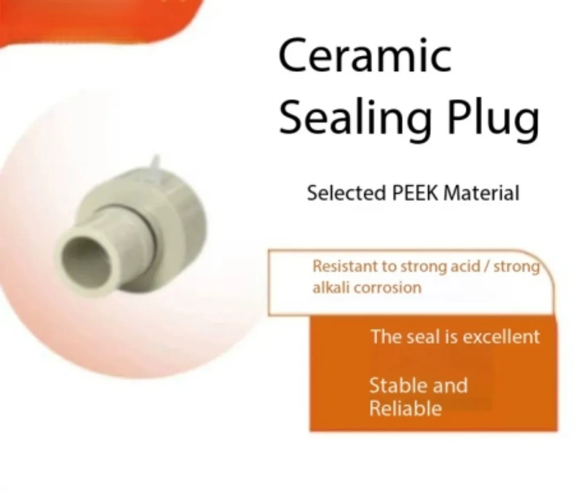 

High Temperature Resistant Ceramic Plug-in Seal Corrosion Resistant Electrolytic Cell Shaft Industrial Electrolyzer Parts