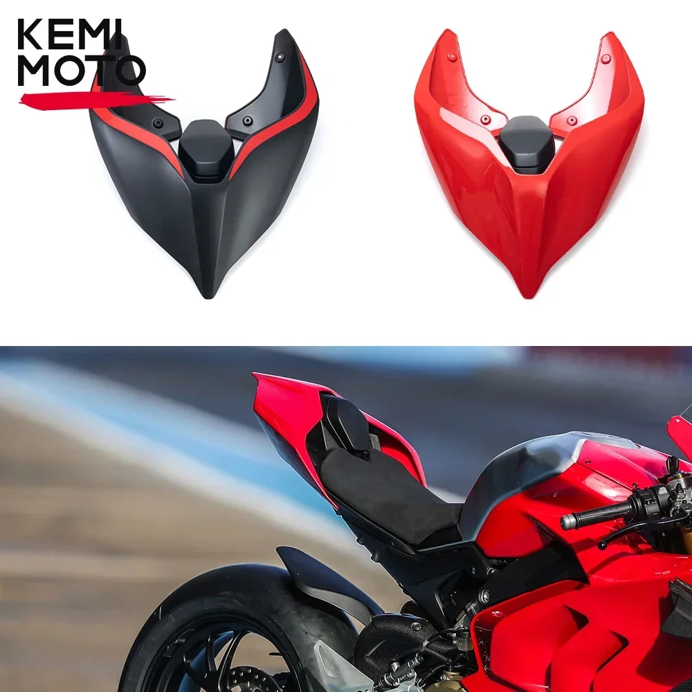 

Rear Seat Tail Cover Fairing For Ducati Panigale V2 V4 V4S V4R 2022 2021 Hump Cowling Single Core 2020 2019 2018 ABS Accessories