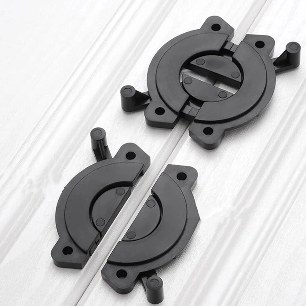 

2pcs Furniture Hinges Table Connector For Dining Table Desktop Hinges Tabletop Hardware Joining Fixing Bracket
