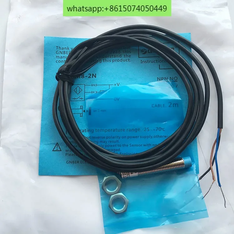 

GNBER Okamoto оригинальный индуктивный датчик RM8-2N/2P/2C/2S трехпроводной двухпроводной бесконтактный переключатель