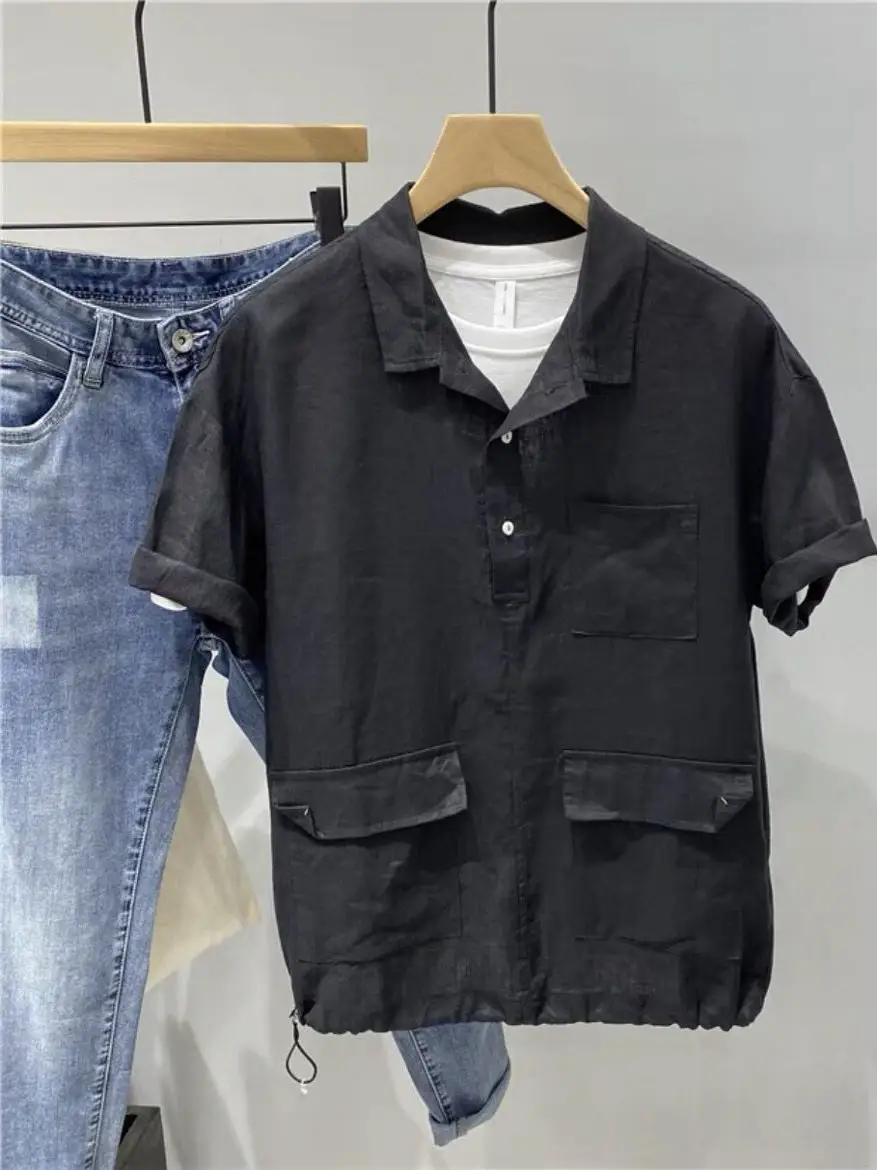 

Рекомендуемая мужская футболка свободного кроя из Гуанчжоу: универсальная, для работы, повседневная, модная, молодежная, с коротким рукавом