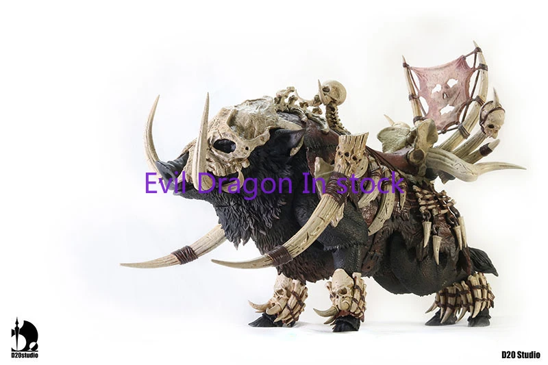 D20 Studio-figura de colección a escala 1/12, espolones de hueso de jabalí, animales antiguos, ajuste de 6-7 pulgadas, figura de acción, muñeca de montaje, modelo extraíble