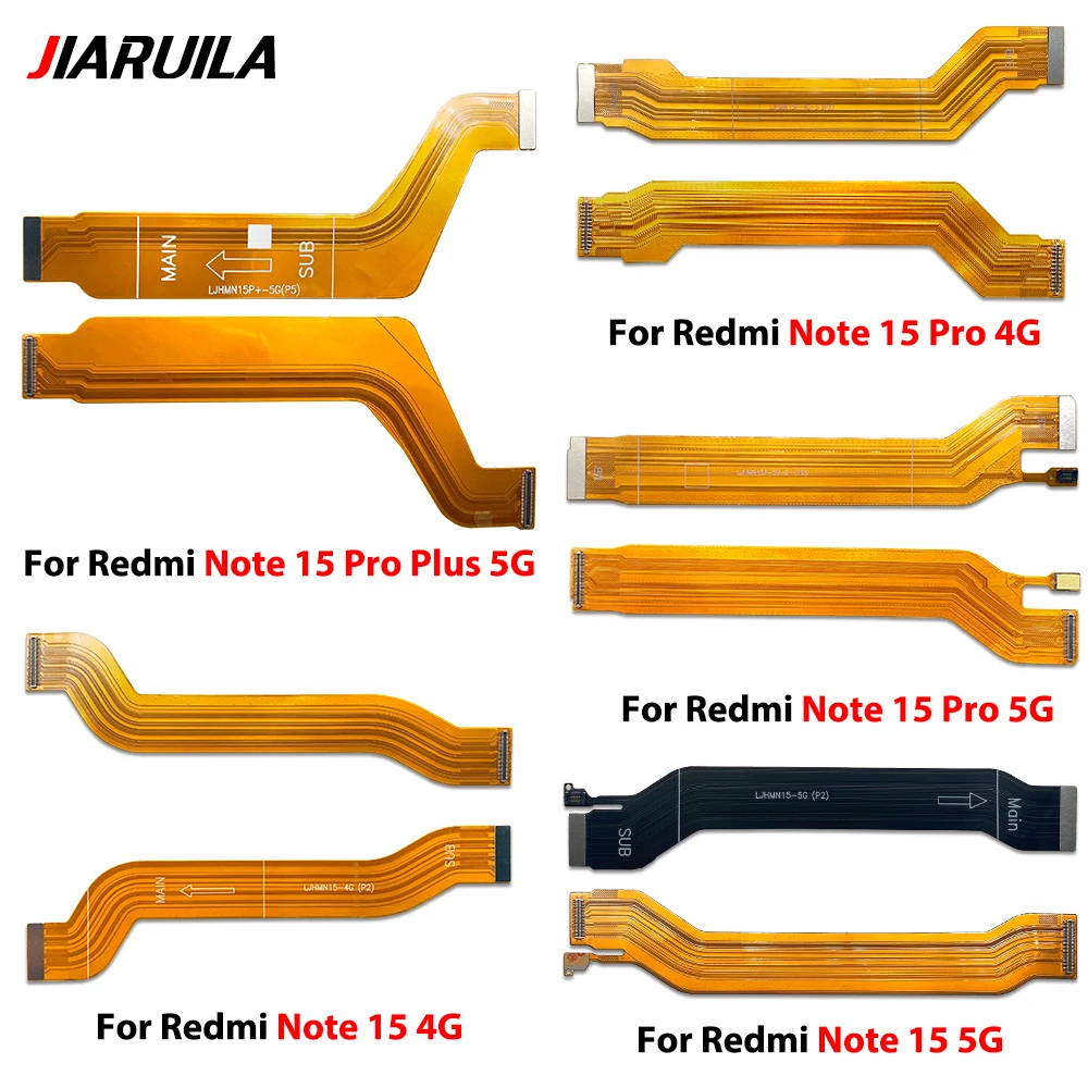 20Pcs/Lot Top Main Flex Cable For Redmi Note 15 Pro Plus 4G 5G Connect Mainboard To LCD Screen Ribbon
