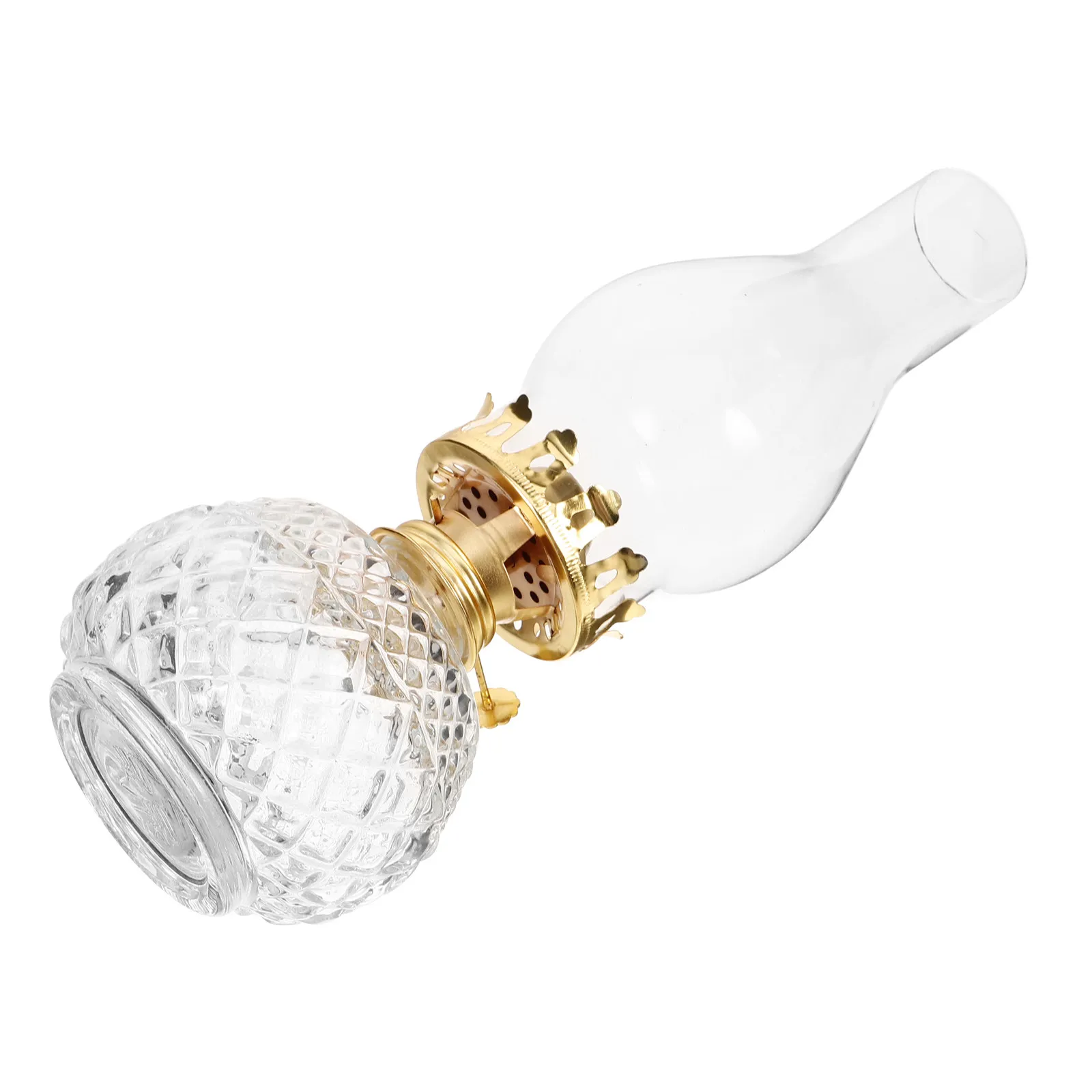 

Винтажная стеклянная лампа-фонарь для использования в помещении, аварийное освещение, настольный декор в виде камина для гостиной и кухни