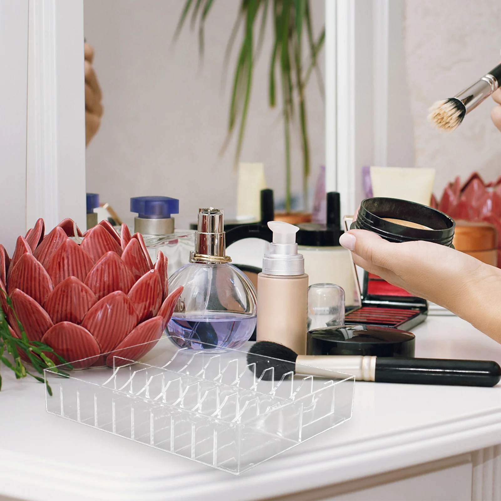 

Transparent Bracelet Display Stand Acrylic High Transparency Jewelry Holder Stable Tray Design For Store Home Exhibition