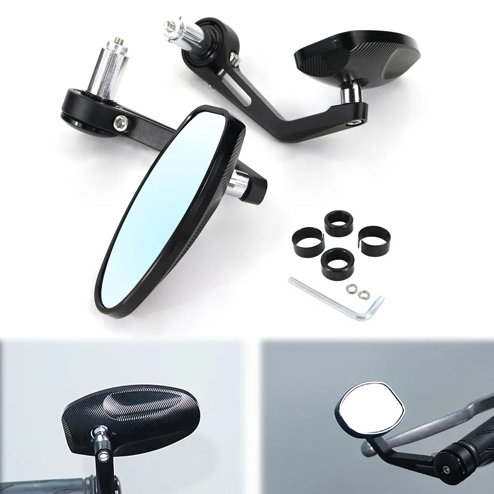 

Fit For YAMAHA YZF-R6 YZF-R1 YZF-R15 YZF-R1M FJR1300 Rearview Side Mirror Cafer Racer Motorcycle CNC Handlebar Bar End Mirrors