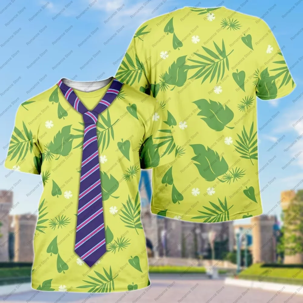 2026 Nieuwe Nick Judy shirts Gary Zootopia 2 T-shirts 3D Gedrukt Cosplay Kleding Street Fashion Ronde Hals Korte Mouwen T-shirts