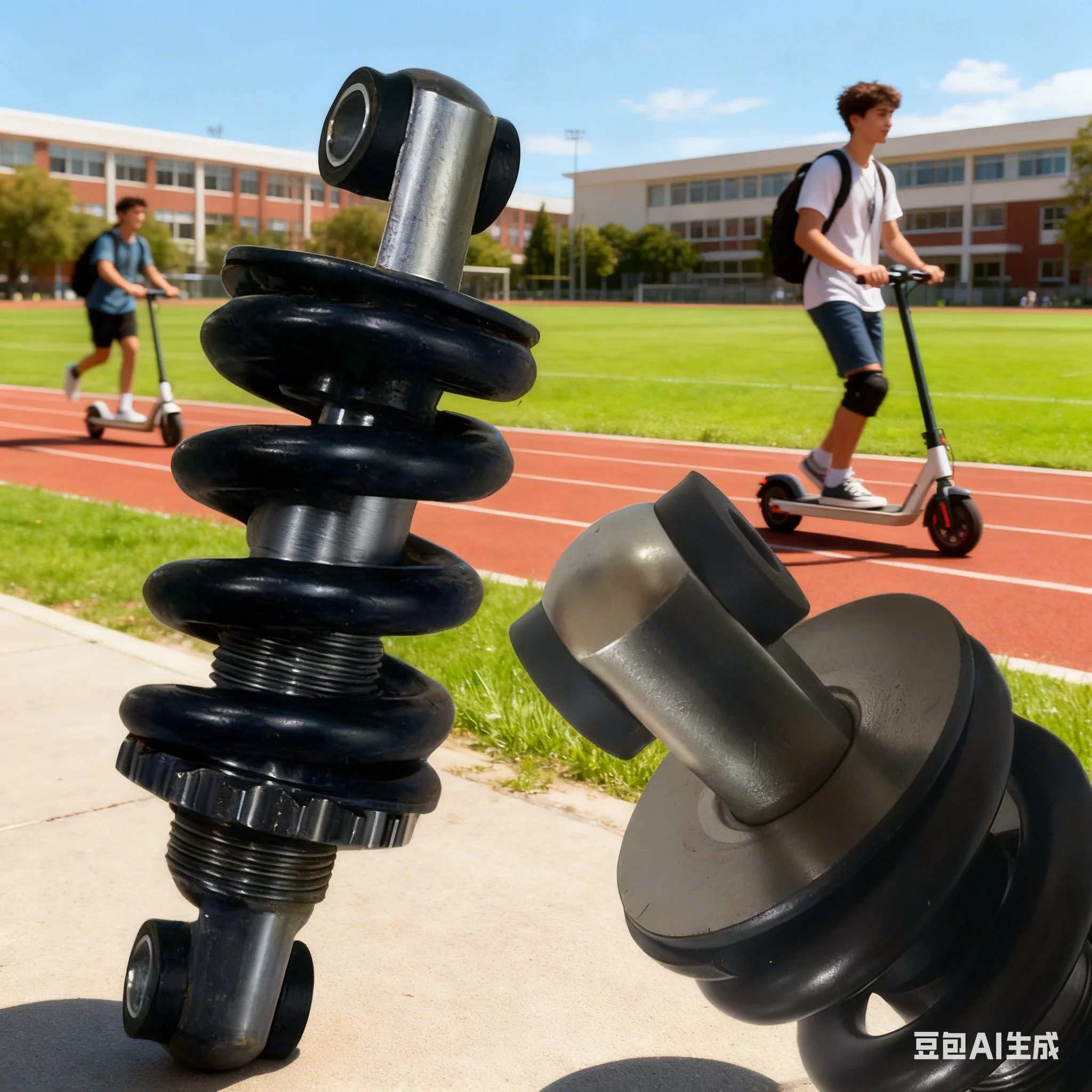 

1 шт. амортизатор для скутера, механическая версия для электрического скутера Kukirin G4, оригинальный передний и задний амортизатор, запасные части