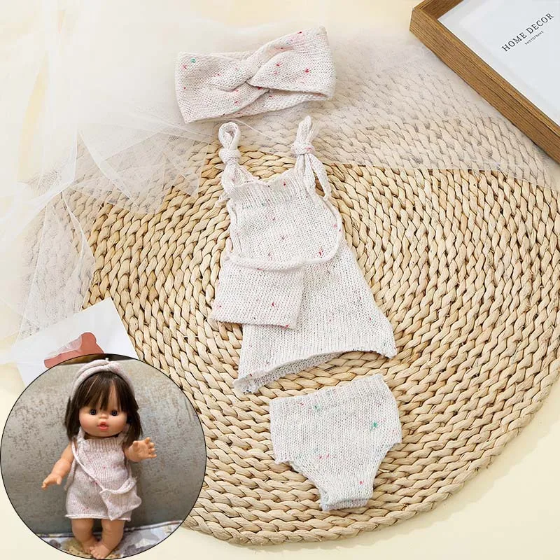 Nuovi vestiti per le bambole vestito tuta vestito per 34 cm 13,39 pollici Baby Doll Girl carino Reborn vestiti per bambole accessori bambini giocattoli fai da te regali