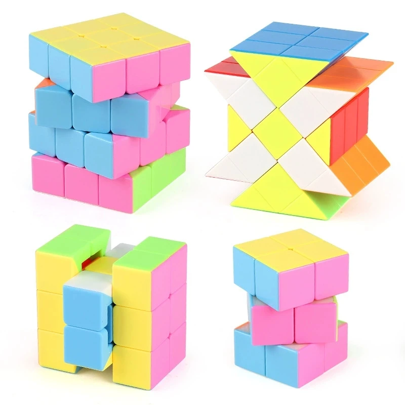 YiSheng 233/223/Windmühle/Fisher Candy Farbe Zauberwürfel Geschwindigkeit Professionelle Für Kinder Puzzle Cubo Magico Spielzeug für Kinder Geschenk