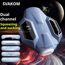 Automatic Masturbator Powerful Vacuum Sucking Blowjob High-Speed Piston Telescopic Heating Male Masturbation Cup Sex Toy for Men