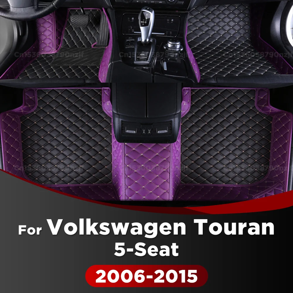 

For VW Volkswagen Touran 5-Seat 2006-2015 07 08 09 10 11 12 13 14Car Floor Mats Auto Foot Pads Carpet Cover Interior Accessories