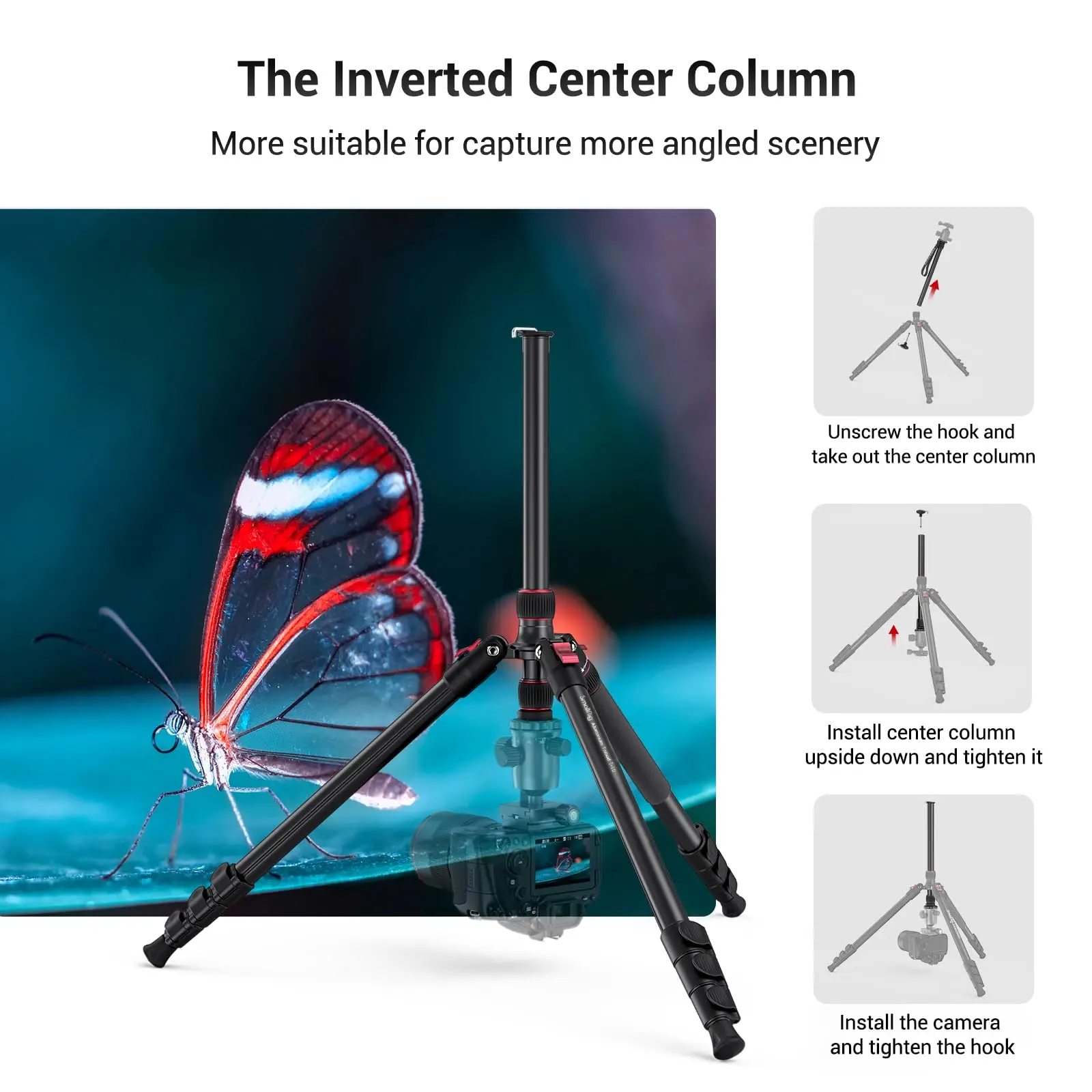 SmallRig T-10 Camera Tripod, 68\