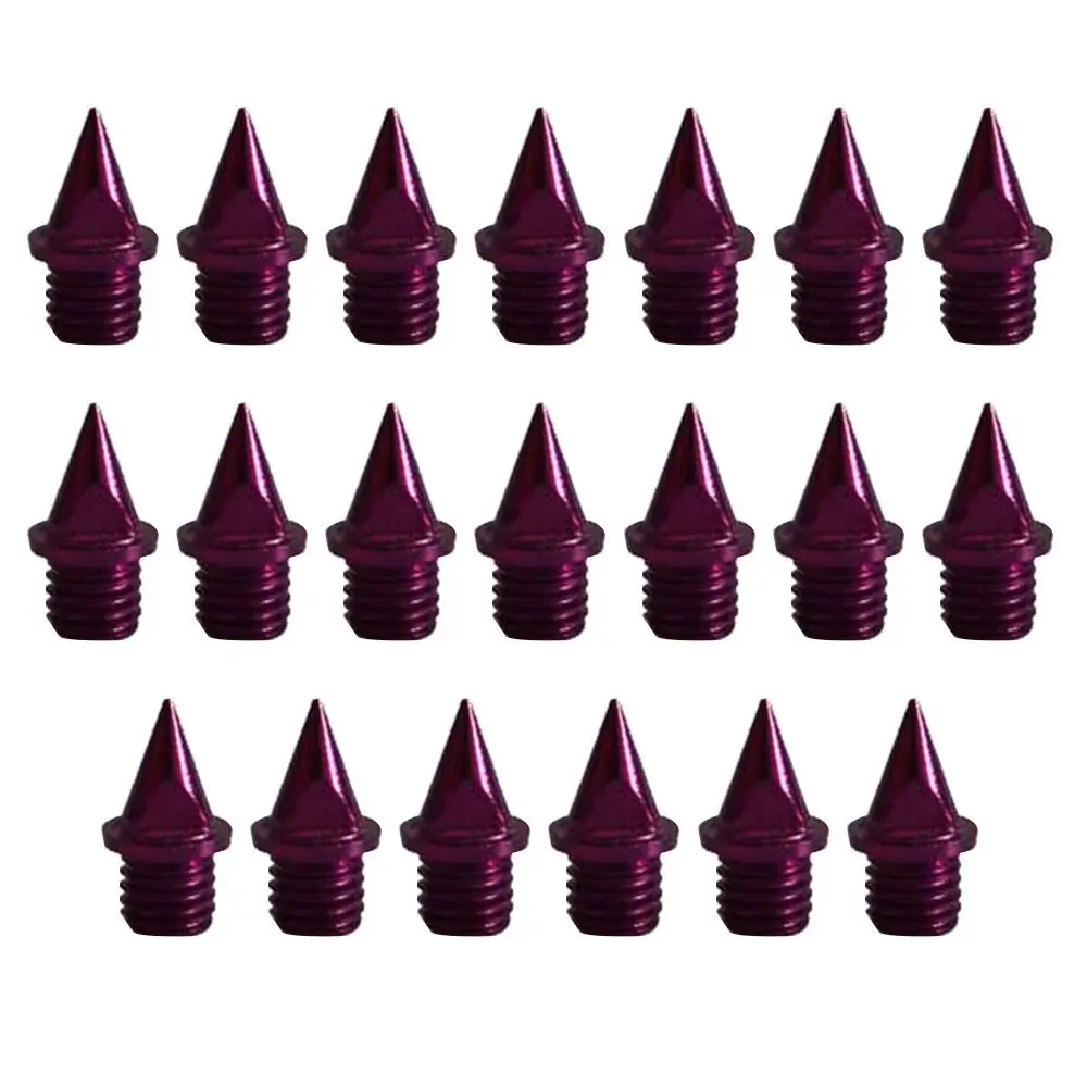 

20 шт. 20 шт. легкоатлетические беговые шипы 1/4 дюйма, карбоновые шипы для легкой атлетики с гаечным ключом