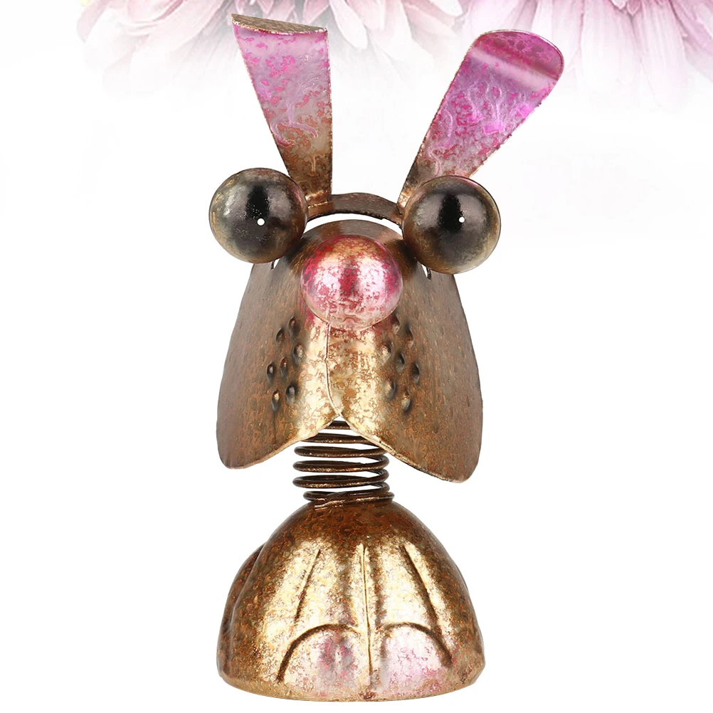 

Iron Rabbit Iron Desktop Decoration Eyeglasses Eyeglasses St St Cartoon Animal Home Office Decoration