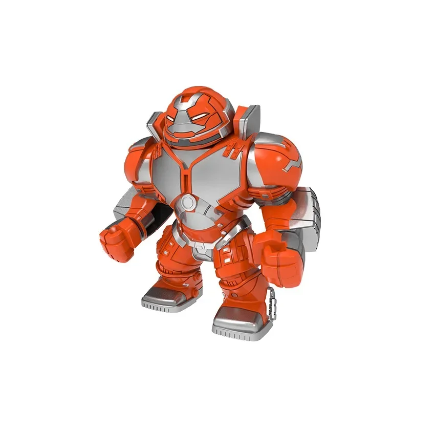 Marvel Super Hero Building Block Toy para crianças, Mini Action Doll, Green Giant Model, Assembly Building Block Toy, Presente de Natal