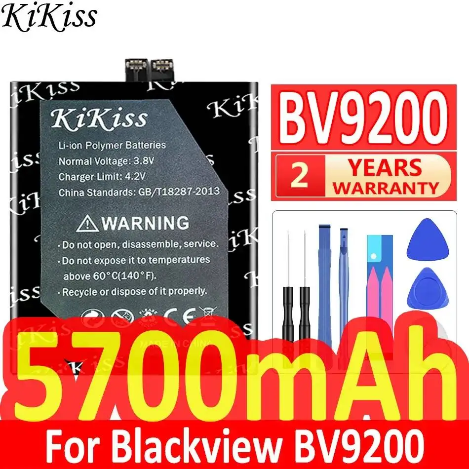 

Долговечная батарея для мобильного телефона Blackview BV9200, 5700 мАч, BV9200 Li556578JLY