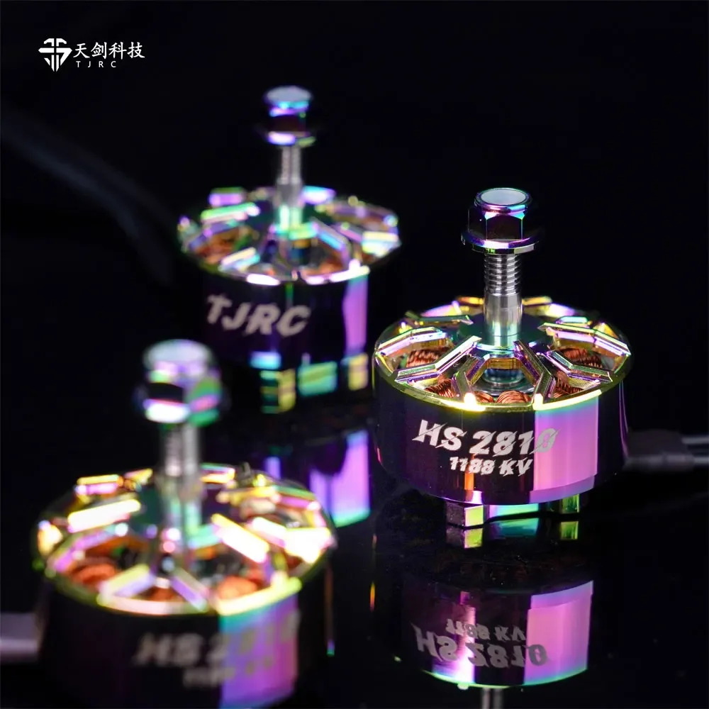 

TJRC 2810 1188KV / 2808 1388KV / 3110 988KV 6S Brushless Motor For RC FPV Quadcopter Racing Freestyle Drone Accessories