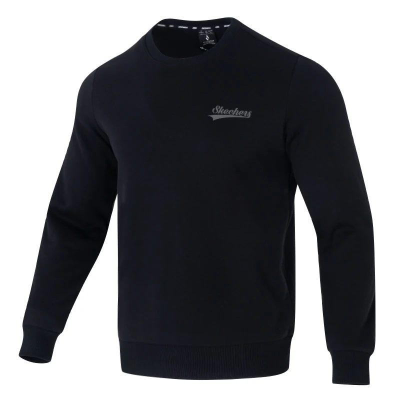 

Skechers Мужская и женская толстовка с круглым вырезом в одном стиле, флисовый пуловер для спорта на открытом воздухе, топ для бега Fhl323U073-0018