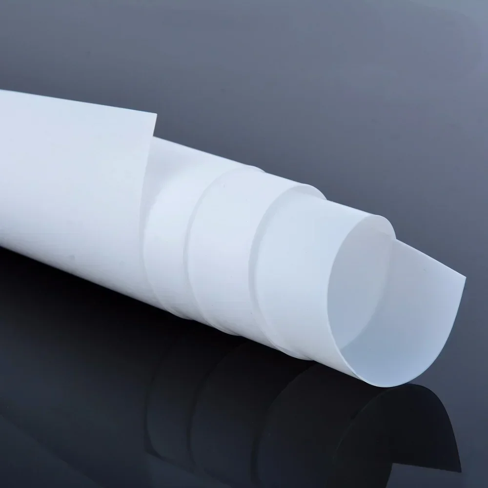 1meter 0.1mm 0.2mm 0.25mm 0.3mm White PTFE Film High Strength Temperature Sheet strip Film Foil strip Thin Sheet