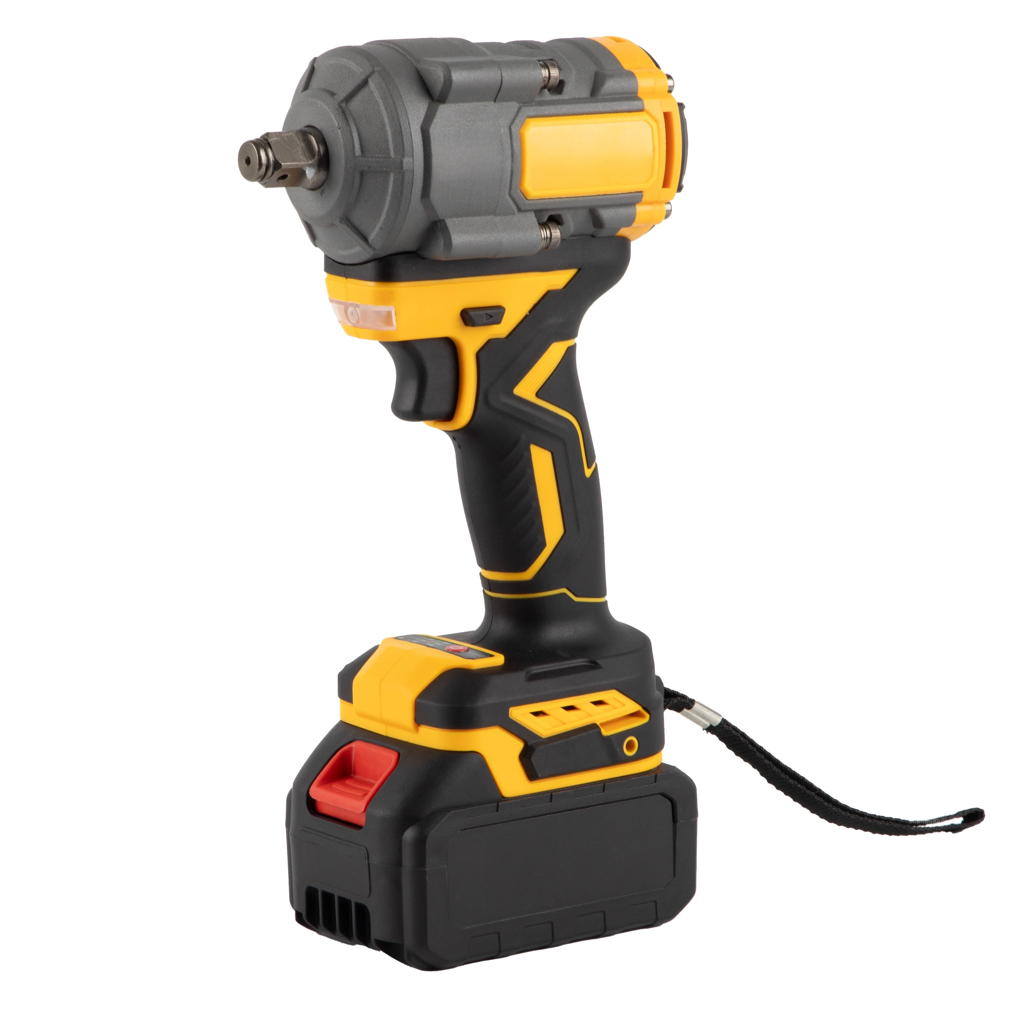 도매 맞춤형 21V 충전식 무선 임팩트 렌치 브러시리스 전동 공구 1/2 자동차용 렌치 전기 토크 렌치