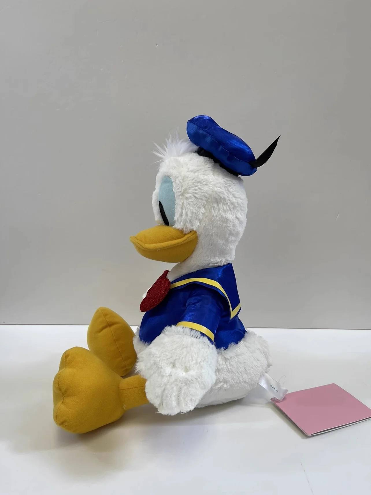 Adorabile cartone animato Donald Duck peluche, regalo di compleanno per bambini