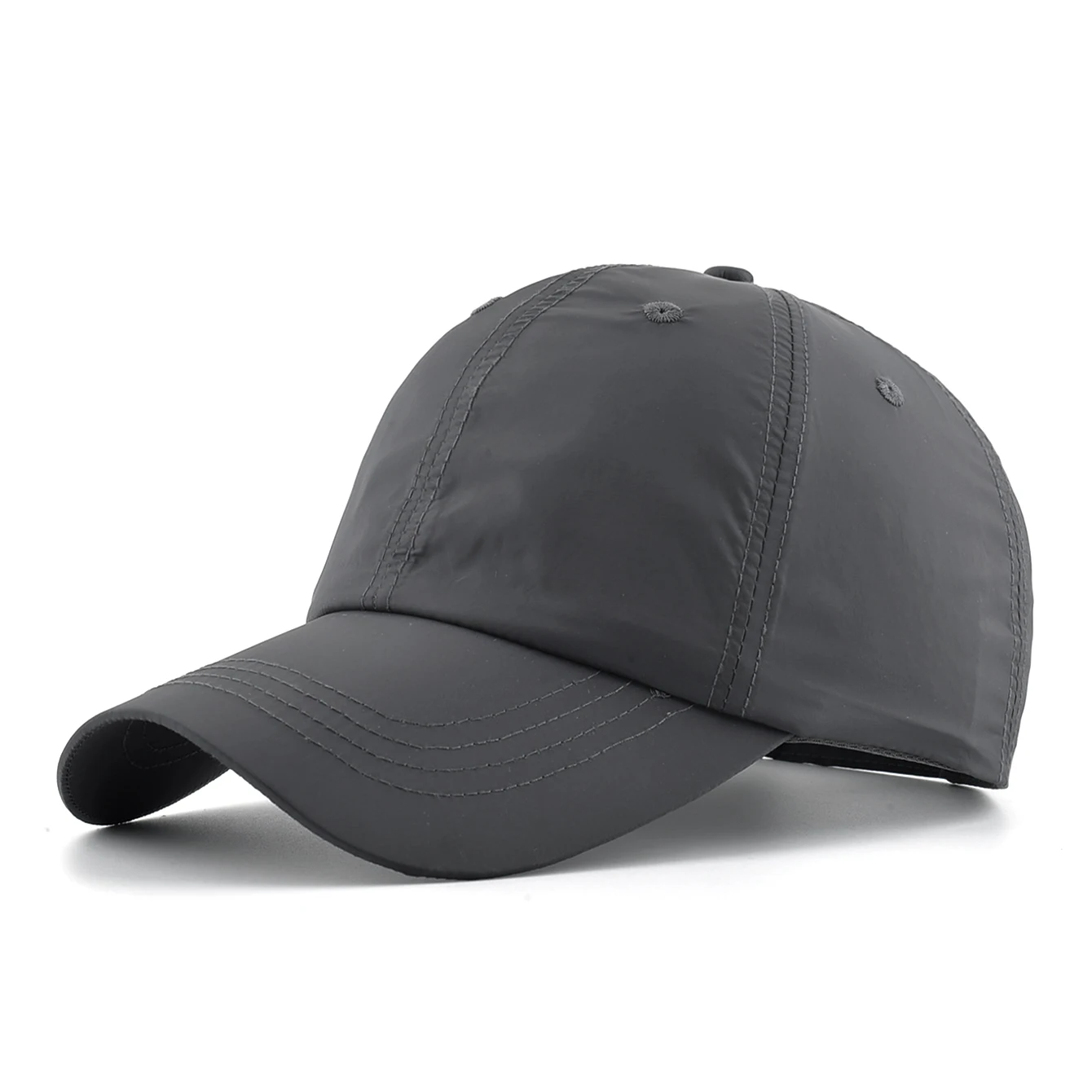 Gorra de béisbol Unisex de secado rápido para hombres y mujeres, gorra de verano con visera para exteriores, gorra de playa transpirable, gorra Snapback de Color sólido para papá