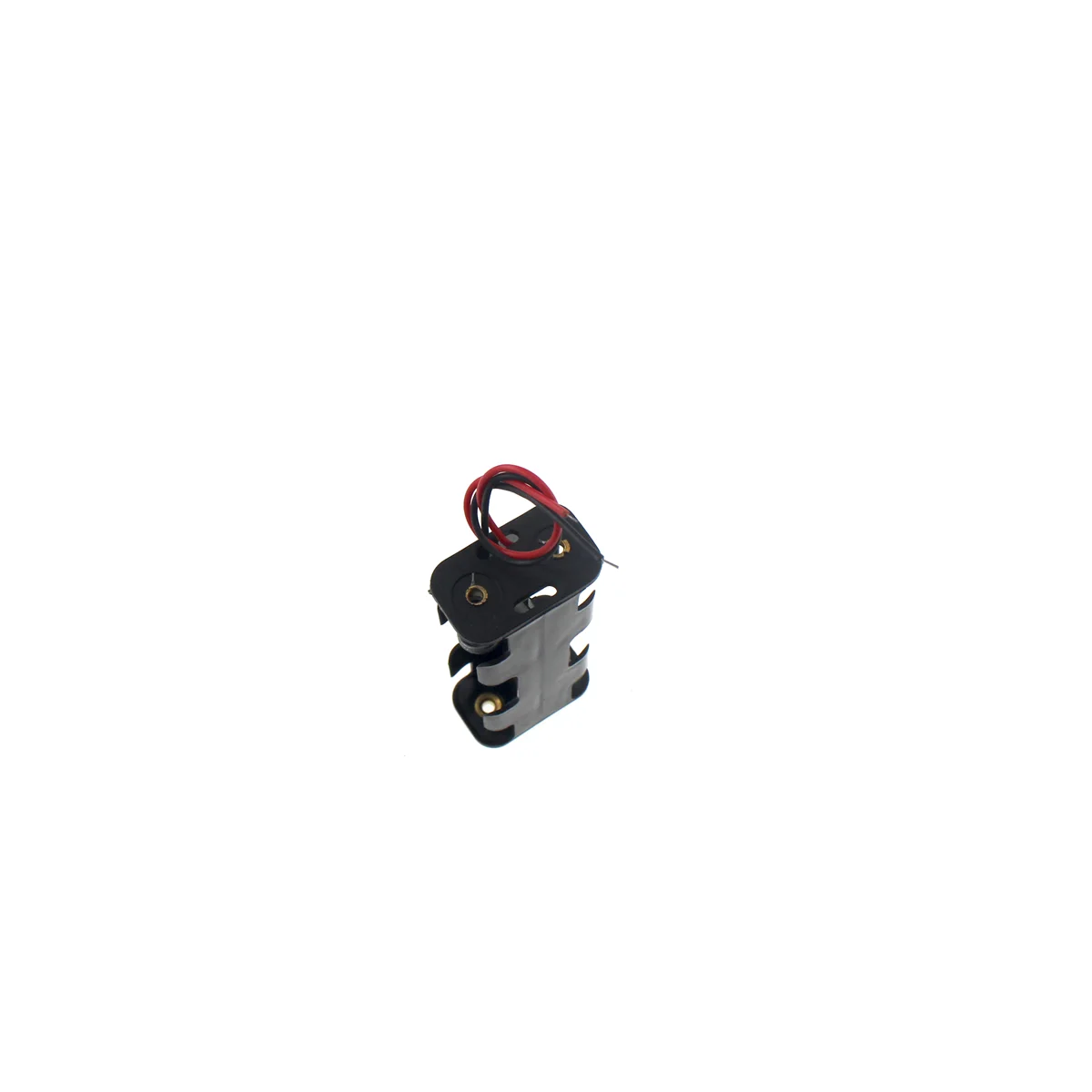 2PCS DIY 2x AA Battery Holder Storage Box Case with DC 5.5x2.1mm XH2.54 PH2.0 SM-2P Power Plug back to back