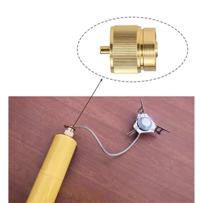 

Адаптер для перезаправки газовых баллонов MAPP и пропановых баллонов для кемпинга, розница