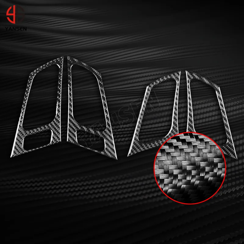 

Car Door Pull Door Lock Switch Panel Cover Trim Carbon FiBer Sticker For Honda Acura TL 2004 2005 2006 2007 2008 Accessories