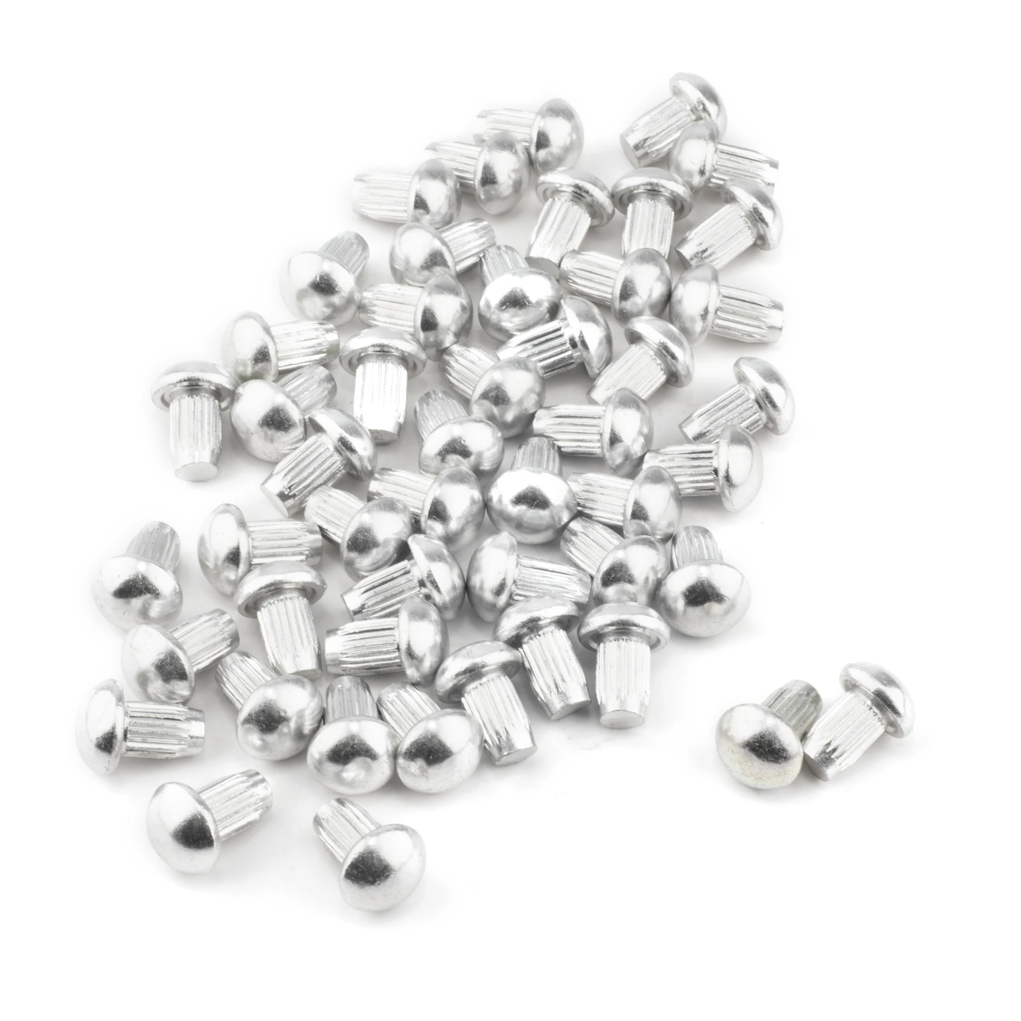 Eloxiumy 25pcs or 50pcs or 100pcs 8.5mm Aluminum Car Wheel Rivets Exterior Accessories For Rivets Nuts Rim Wheels Tires Parts