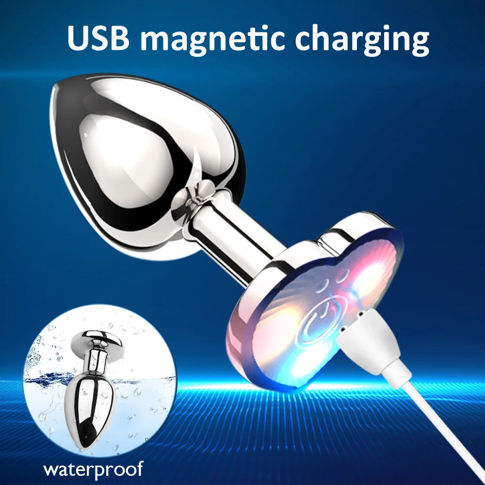 التطبيق التحكم عن بعد المكونات الشرج هزاز للرجال ، أدى ضوء المكونات بعقب ، تدليك البروستاتا ، الشرج ألعاب الجنس ، الاستمناء الذكور #4