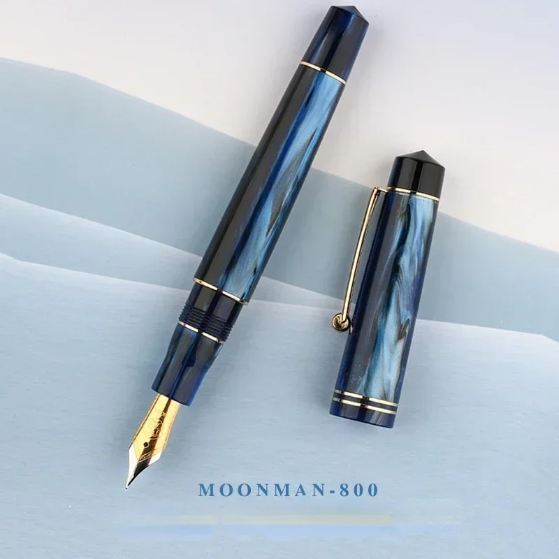 Pióro MAJOHN Craftsman M800, niemieckie pióro BOCK, dwukolorowa, pozłacana końcówka, pióro do pisania dla dorosłych i studentów, do ćwiczeń kaligrafii, prezent, pióro na atrament. — zdjęcie produktu 3