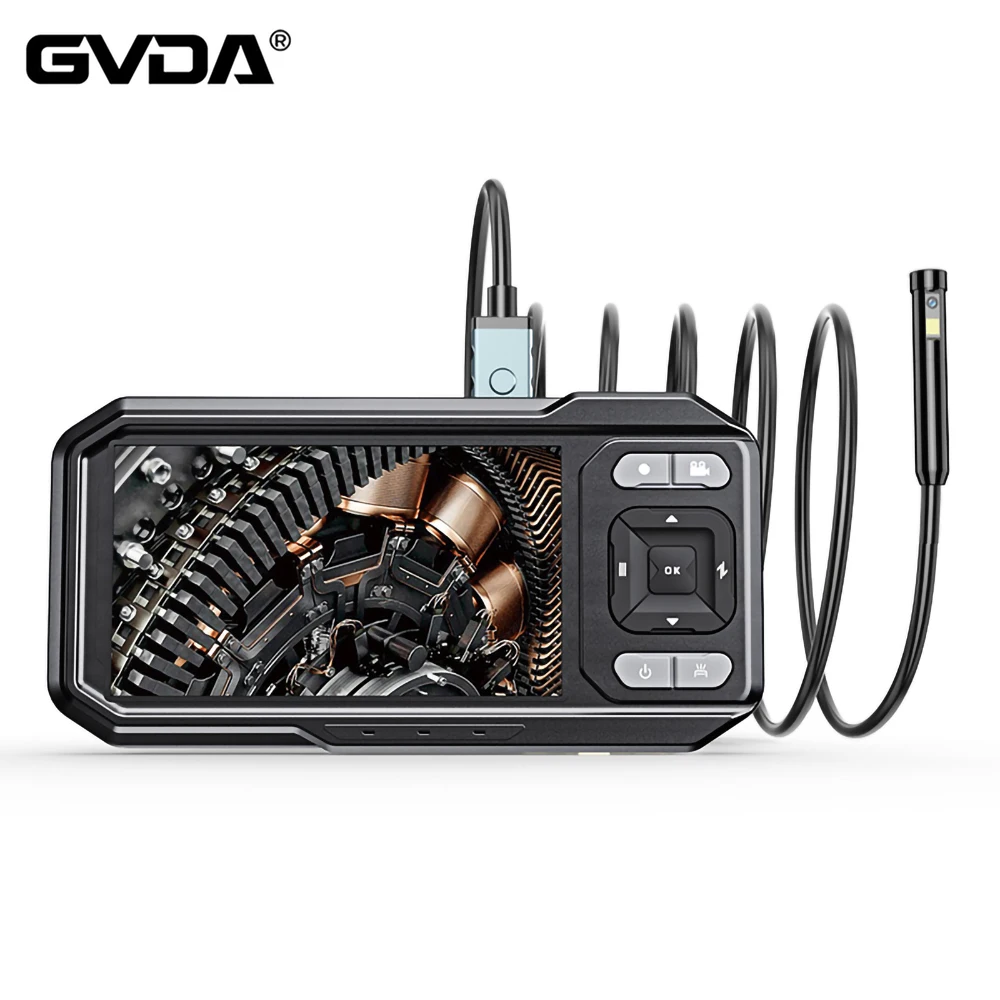 

Industrial Automotive Endoscope 4.5inch IPS 1080P Screen Pipe Inspection Camera for Car Repair IP67 Waterproof Sewer Borescope