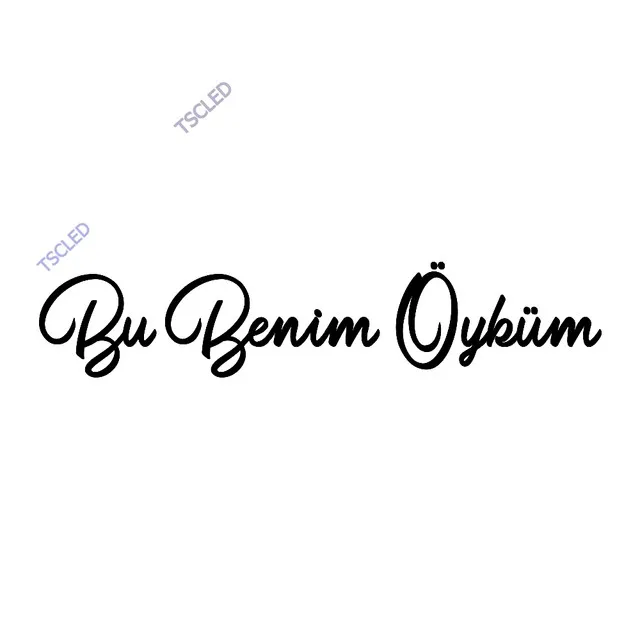 

This is My Öyküm Paste Sticker 15cm