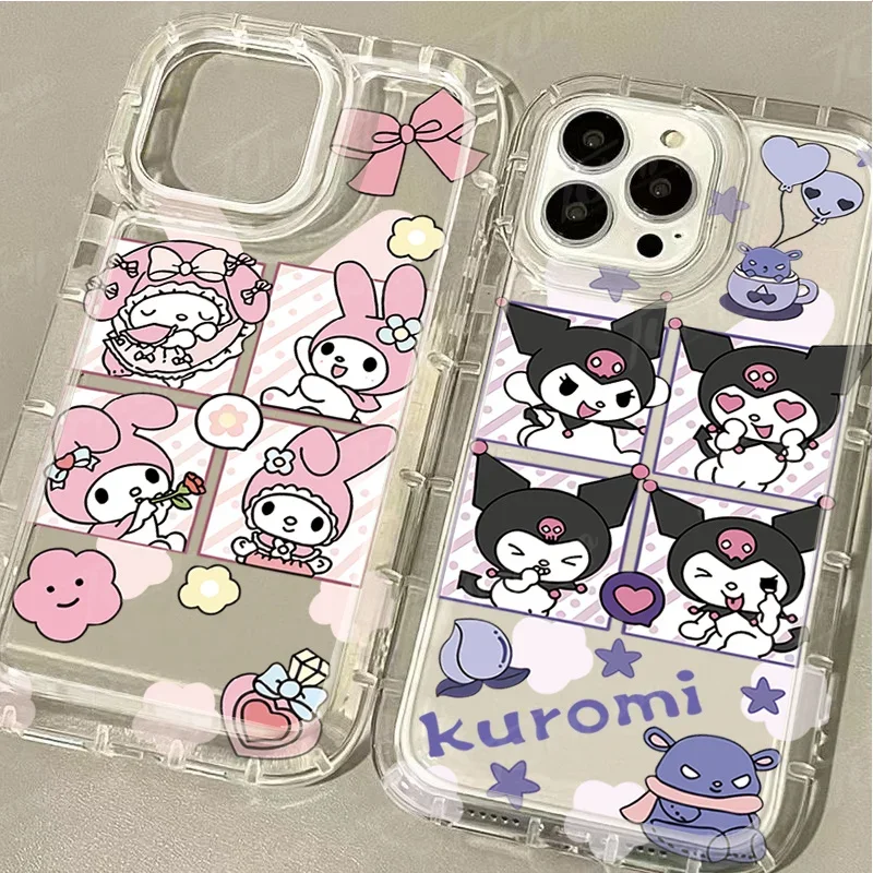 Sanrio Rabbit Mymelody Case for Samsung Galaxy A15 A55 A05 A05S A14 A24 A13 A23 A73 A12 A22 A32 A52 A52S A72 A31 A51 A71 Cover