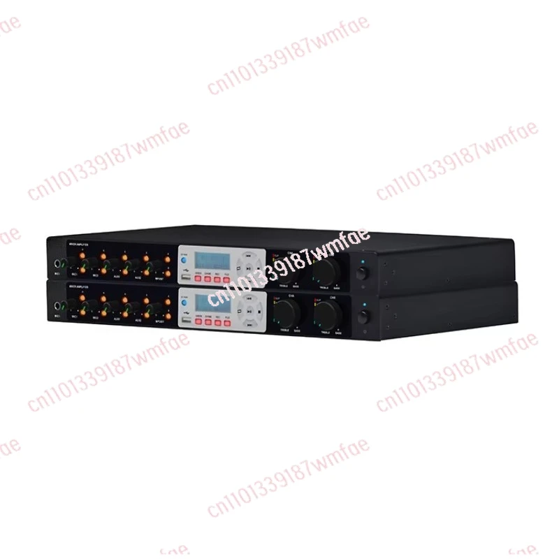 

DTA-2300 Multifunctional Commercial Digital Power Amplifier 100V 300W * 2 Channel 4 Ohm Class D Amplifier