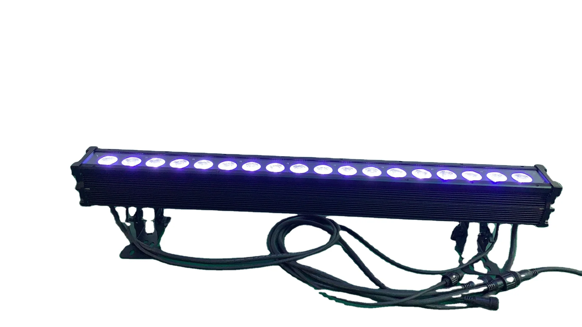 Indoor 18pcsx10W LED Wall Washer Light 4in1 Rgbw Dmx Wall Washer Back Group Dmx Control