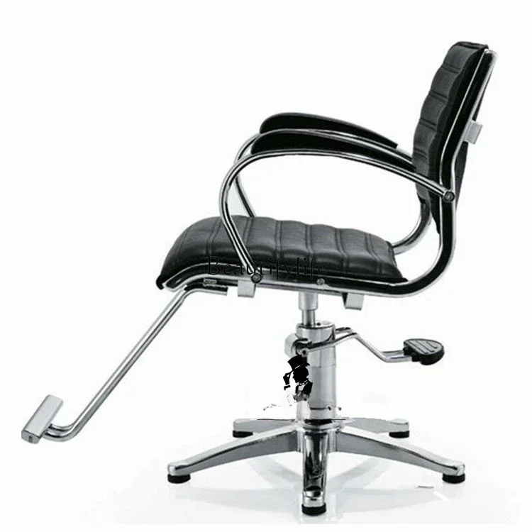 

Five-Claw Hairdressing Chair Minimalist Japanese Style Lifting Hair Cutting Barber Hot Dyeing Chair Fashion