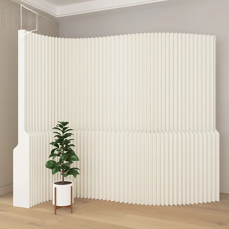 

Screen partition wall, living room, office, shopping mall, exhibition, homestay, partition space, baffle can be folded and moved