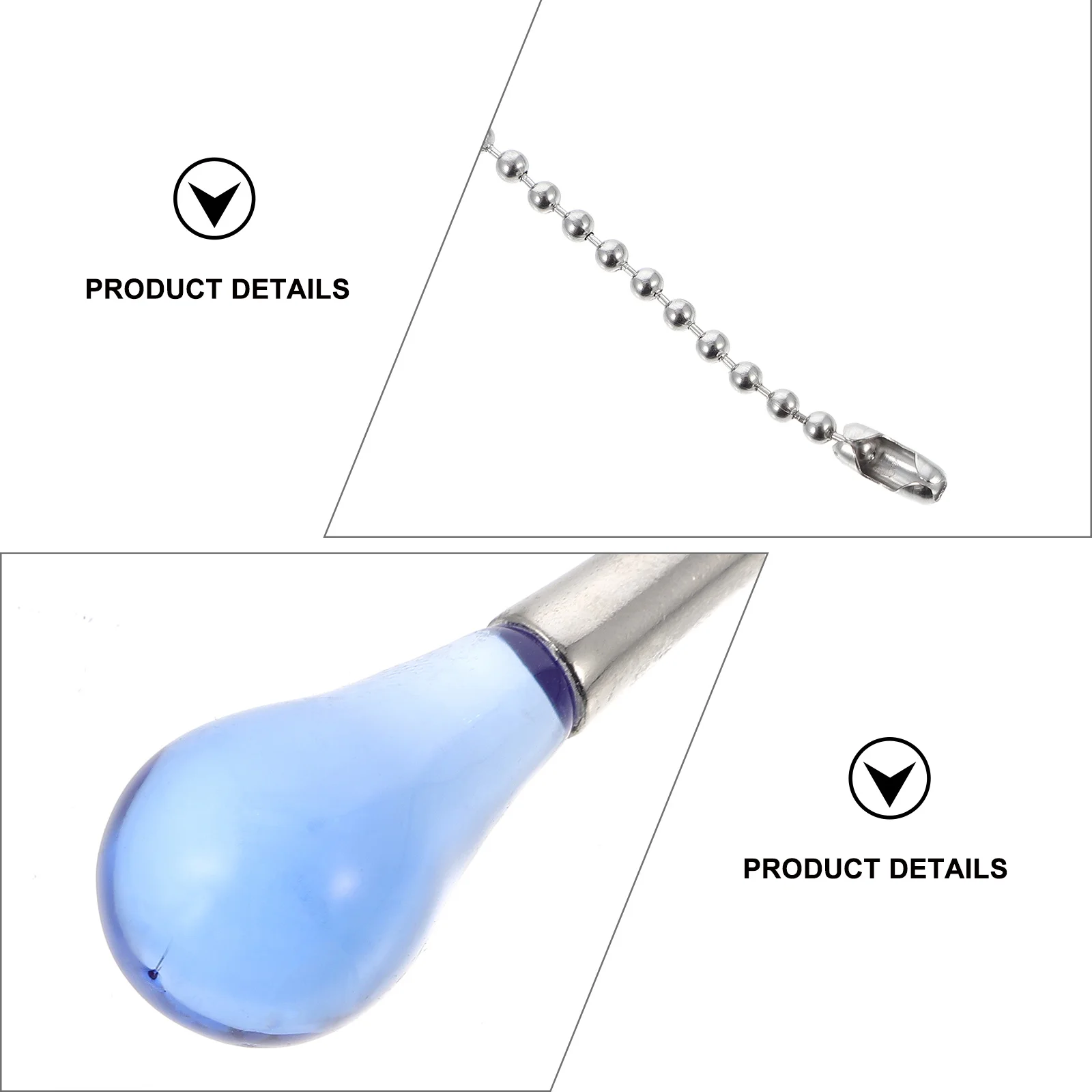 

1Pcs Chandelier Pendant Bright Color Modern Hanging Lamp Decor Fan Lamp Ornament Glass Light Pendant Hanging Drops