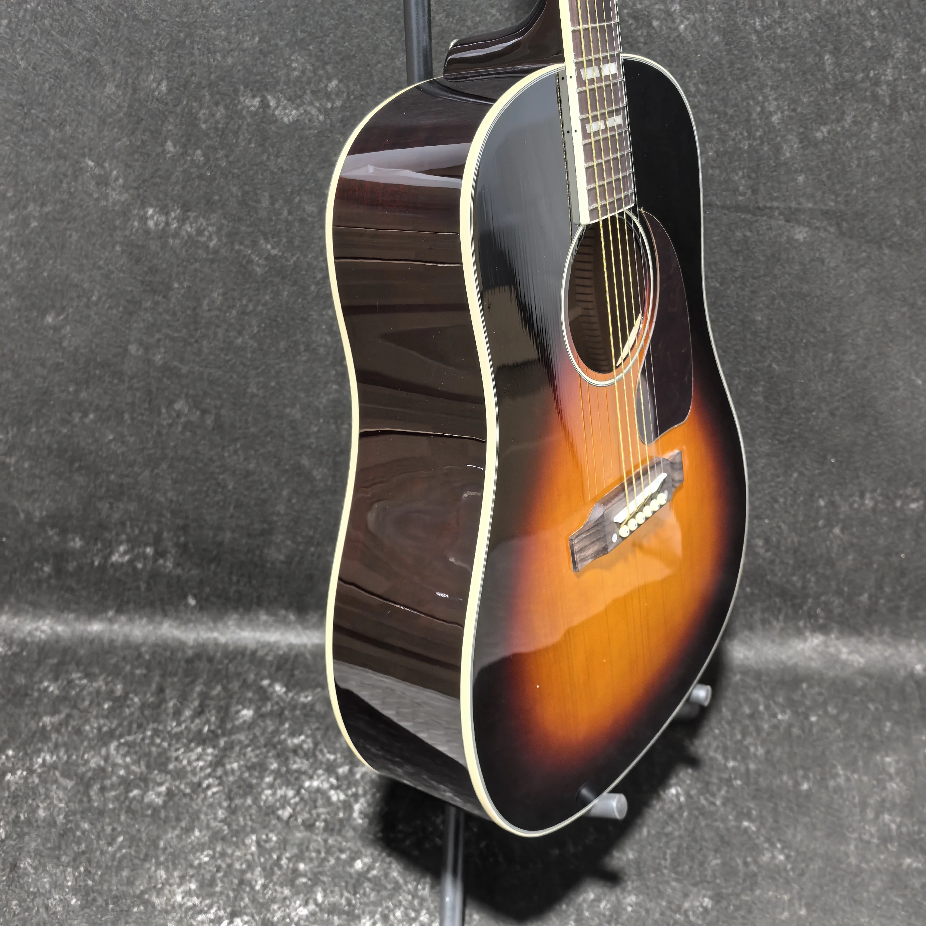 41 Inch Sunset J45 Acoustic Guitar Solid Top Natural Mahogany Body Fixed Bridge Clear Sound Beginner Gift Free Shipping view 3