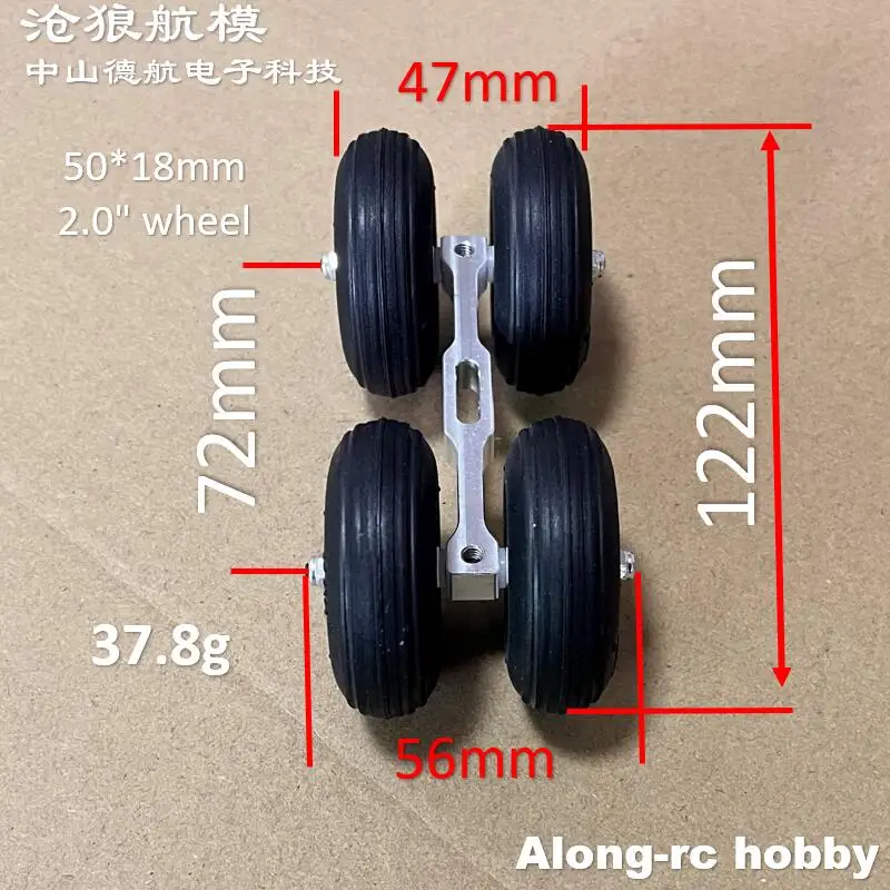 Zestaw do lądowania tłumienia kół 130-160mm PU lub EVA 4 dla zdalnie sterowany samochód odrzutowych EDF DIY modele samolotów części zamienne do