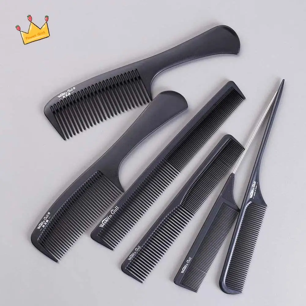

Professional Fine-tooth Pin Anti-static Hair Accessories Handle Hair Brush Women Hair Comb Hair Cut Comb Hair Styling Tool